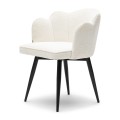 Krzesło obrotowe Swivel dining chair Dauphine, Simply White