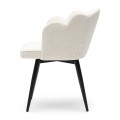 Krzesło obrotowe Swivel dining chair Dauphine, Simply White