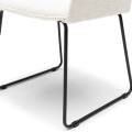 Krzesło Dining chair with armrest Frisco Drive, Simply White