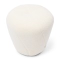 Pufa Footstool Perruche, Simply White