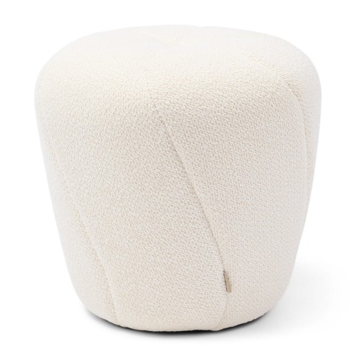 Pufa Footstool Perruche, Simply White