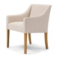 Krzesło Savile Row dining chair, Glossy Flax