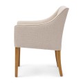 Krzesło Savile Row dining chair, Glossy Flax