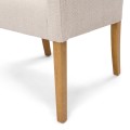 Krzesło Savile Row dining chair, Glossy Flax