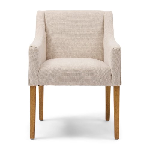 Krzesło Savile Row dining chair, Glossy Flax