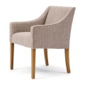 Krzesło Savile Row dining chair, Bright Taupe