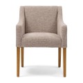 Krzesło Savile Row dining chair, Bright Taupe