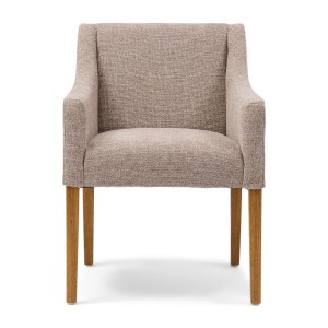 Krzesło Savile Row dining chair, Bright Taupe
