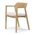 Krzesło Dining chair with armrest Puglia