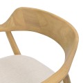 Krzesło Dining chair with armrest Puglia