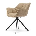 Krzesło obrotowe Swivel dining chair Carnaby, Soft Walnut