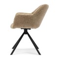 Krzesło obrotowe Swivel dining chair Carnaby, Soft Walnut