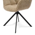 Krzesło obrotowe Swivel dining chair Carnaby, Soft Walnut