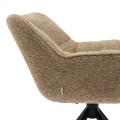 Krzesło obrotowe Swivel dining chair Carnaby, Soft Walnut