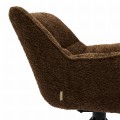 Krzesło obrotowe Swivel dining chair Carnaby, Umber Brown