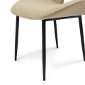 Krzesło Dining chair Mr. Beekman, Natural Grey