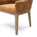Krzesło Dining chair with armrest Whistler, Brown