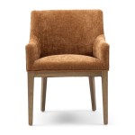 Krzesło Dining chair with armrest Whistler, Brown