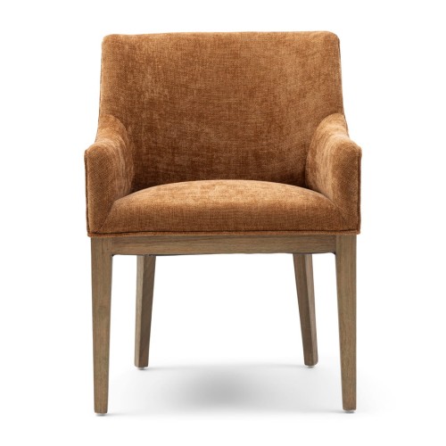 Krzesło Dining chair with armrest Whistler, Brown