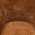 Krzesło Dining chair with armrest Corvara, Brown