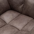 Krzesło obrotowe Swivel Dining Armchair Carnaby, Coffee, Pellini