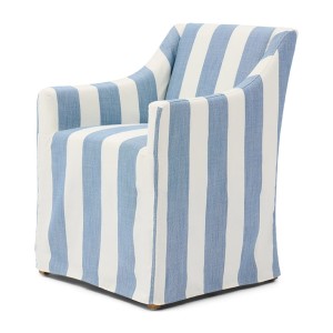 Krzesło Dining chair Firenze, Blue Striped