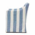 Krzesło Dining chair Firenze, Blue Striped