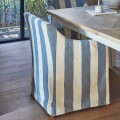 Krzesło Dining chair Firenze, Blue Striped