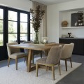 557570_Krzesło Dining chair with armrest Whistler, Beige