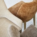Krzesło Dining chair with armrest Whistler, Beige
