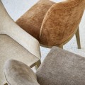 Krzesło Dining chair with armrest Whistler, Beige