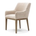 Krzesło Dining chair with armrest Whistler, Beige