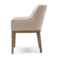 Krzesło Dining chair with armrest Whistler, Beige