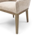 Krzesło Dining chair with armrest Whistler, Beige
