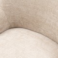 Krzesło Dining chair with armrest Whistler, Beige