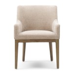 Krzesło Dining chair with armrest Whistler, Beige