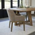 Krzesło Dining chair with armrest Whistler, Taupe