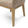Krzesło Dining chair with armrest Whistler, Taupe