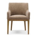 Krzesło Dining chair with armrest Whistler, Taupe