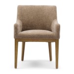Krzesło Dining chair with armrest Whistler, Taupe