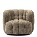 Fotel obrotowy Arosa Swivel Fauteuil, Open Weave, Taupe