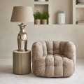 Fotel obrotowy Arosa Swivel Armchair, Brown