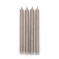 Świeczki długie zestaw Dining Candle ECO, Natural, Set of 4
