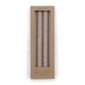 Świeczki długie zestaw Dining Candle ECO, Natural, Set of 4
