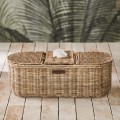 Pojemnik Toilet paper & Tissue storage box Rustic Rattan