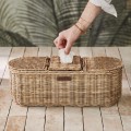 Pojemnik Toilet paper & Tissue storage box Rustic Rattan