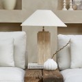 Abażury Lampshade Cone Bouclé, White, M