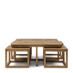 Stolik kawowy Coffee Table Harbour Island, Set of 5