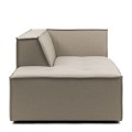 Sofa ogrodowa modułowa Bellagio Outdoor Chaise Longue Left, sunbrella source, oak