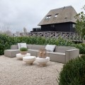 Sofa ogrodowa modułowa Bellagio Outdoor Chaise Longue Left, sunbrella source, oak